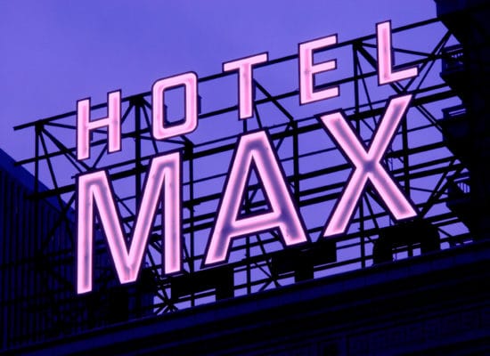 In 2005, Hotel Max became a beacon of rock culture. Photo courtesy of the Hotel Max