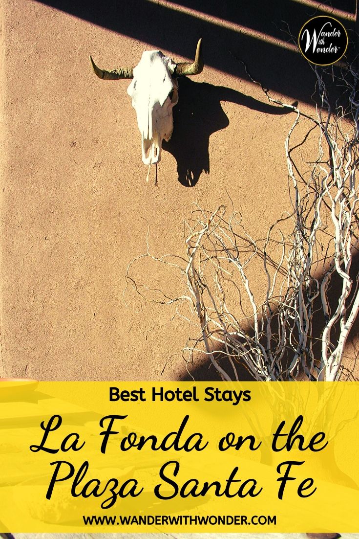 One of my favorite hotel stays is La Fonda on the Plaza in Santa Fe. La Fonda embraces the history and culture of New Mexico, but with every modern amenity. #SantaFe #NewMexico #NewMexicoTrue #LaFonda #Travel #BestHotels #FavoriteHotels