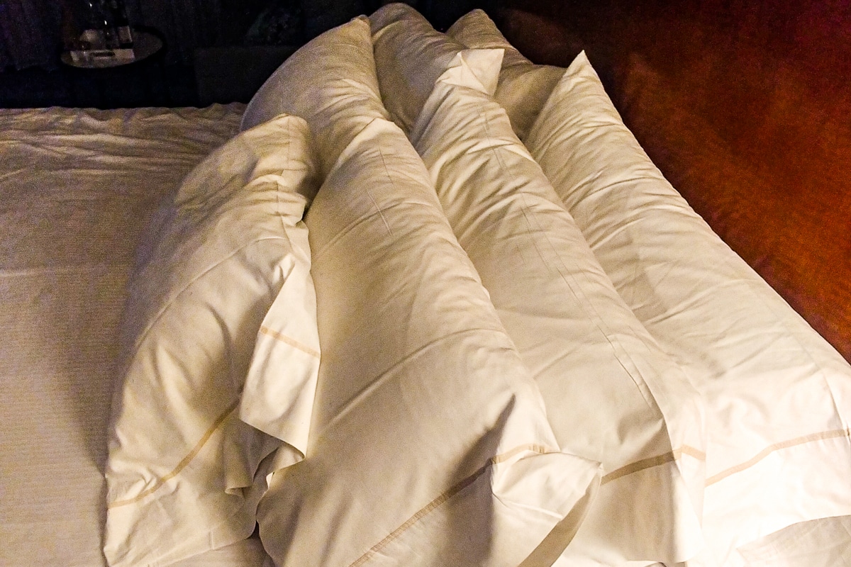 My 7 pillows. Photo by Mary Charlebois