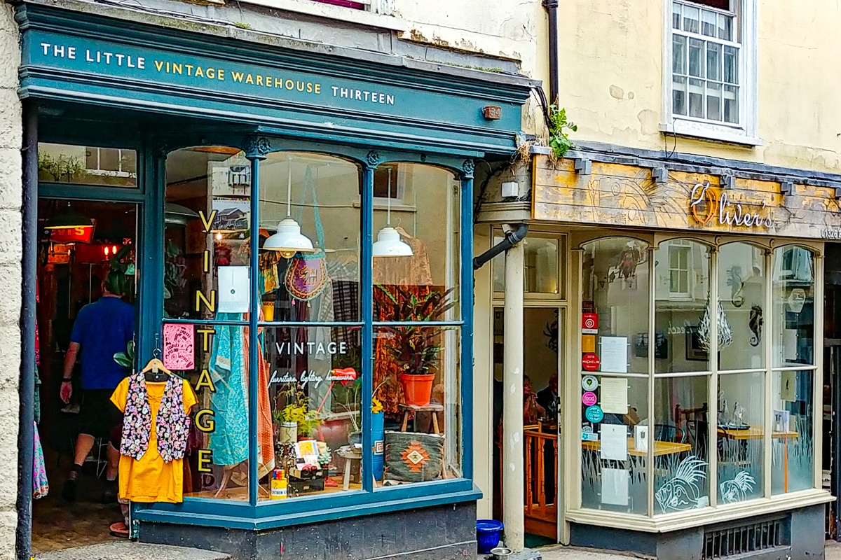 High Street, Falmouth, Cornwall. Photo by Mary Charlebois