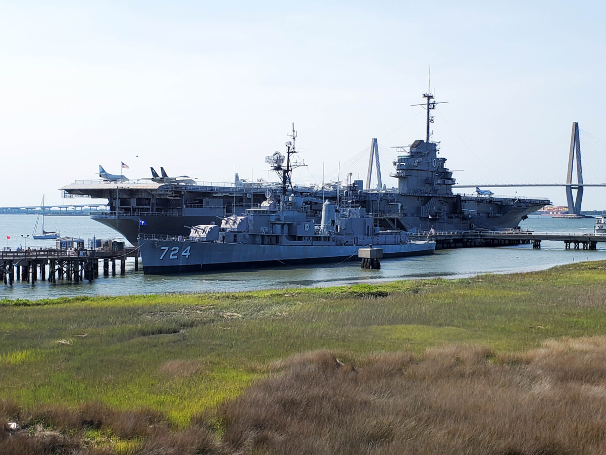 USS Yorktown and USS Laffey Patriot's Point Charleston