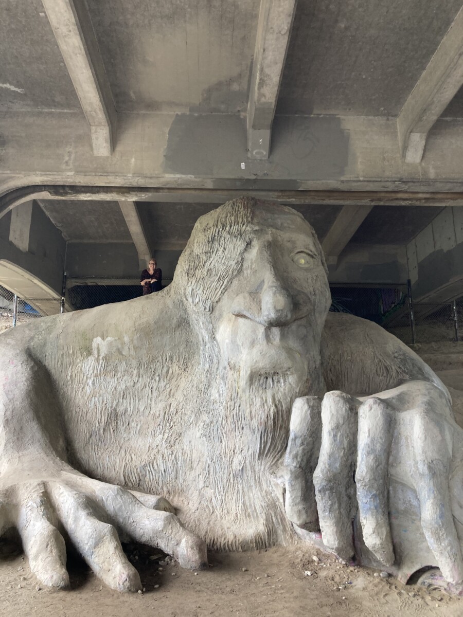 Don't miss the Fremont Troll during your two days in Seattle.