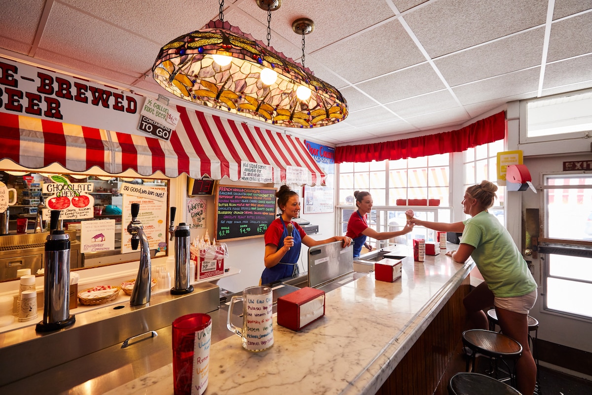 Wilson's Restaurant and Ice Cream Parlour in Ephraim
