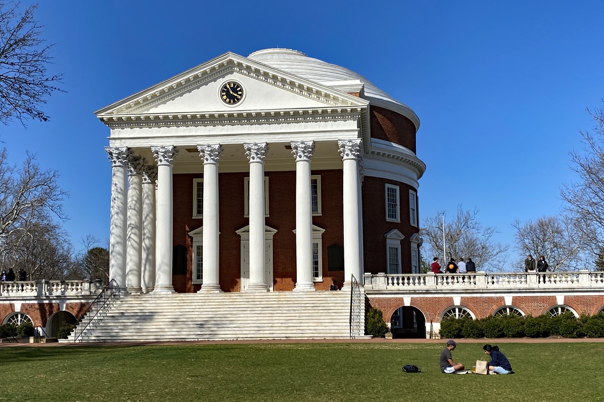 University of Virginia rotunda.
