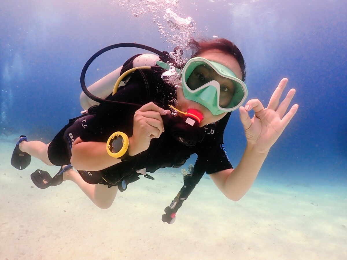 Excellent diving in Phuket.