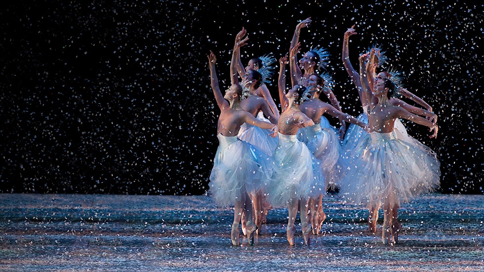 Scene from Nutcracker Ballet during Christmas in Phoenix.