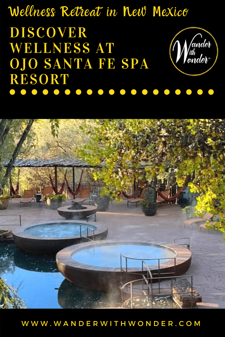 Relax and rejuvenate at Ojo Santa Fe Spa Resort south of Santa Fe. The tranquil setting and healing waters make this a memorable escape.