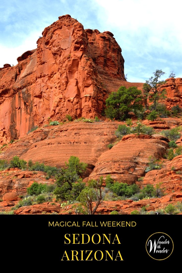Sedona, Arizona is magical any time of the year, but it is one of the best places on Earth in fall. Head to Sedona in fall to breathe in the mountain air. #Sedona #adventure #travel #Arizona #PinkJeep