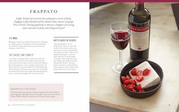 Tasting Wine and cheese Frappato Page-