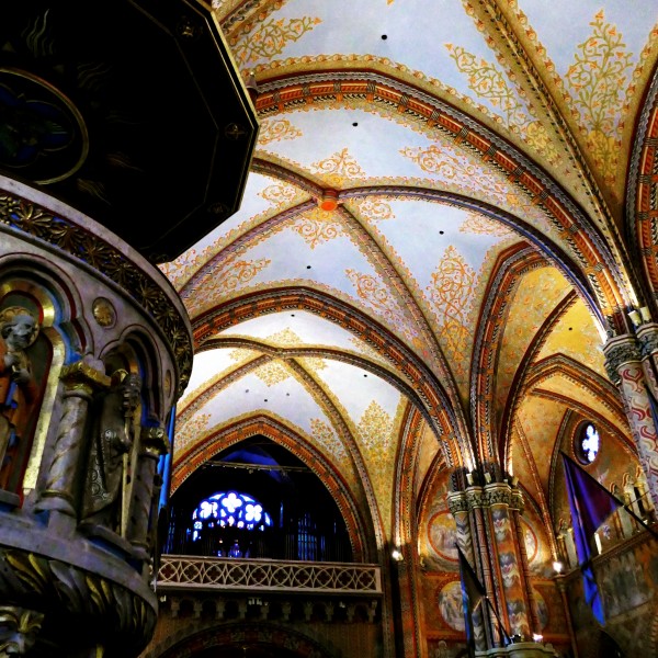 Wow moments in 2016. Matthias Church interior, Budapest. Photo by Susan Lanier-Graham