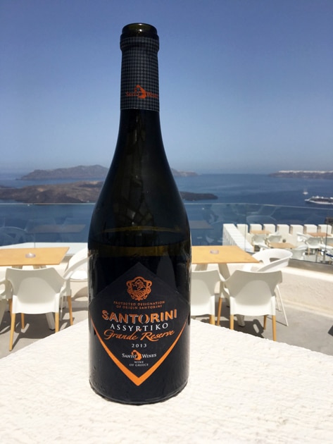 Santorini Assyrtiko Grand Reserve - Santorini Wineries