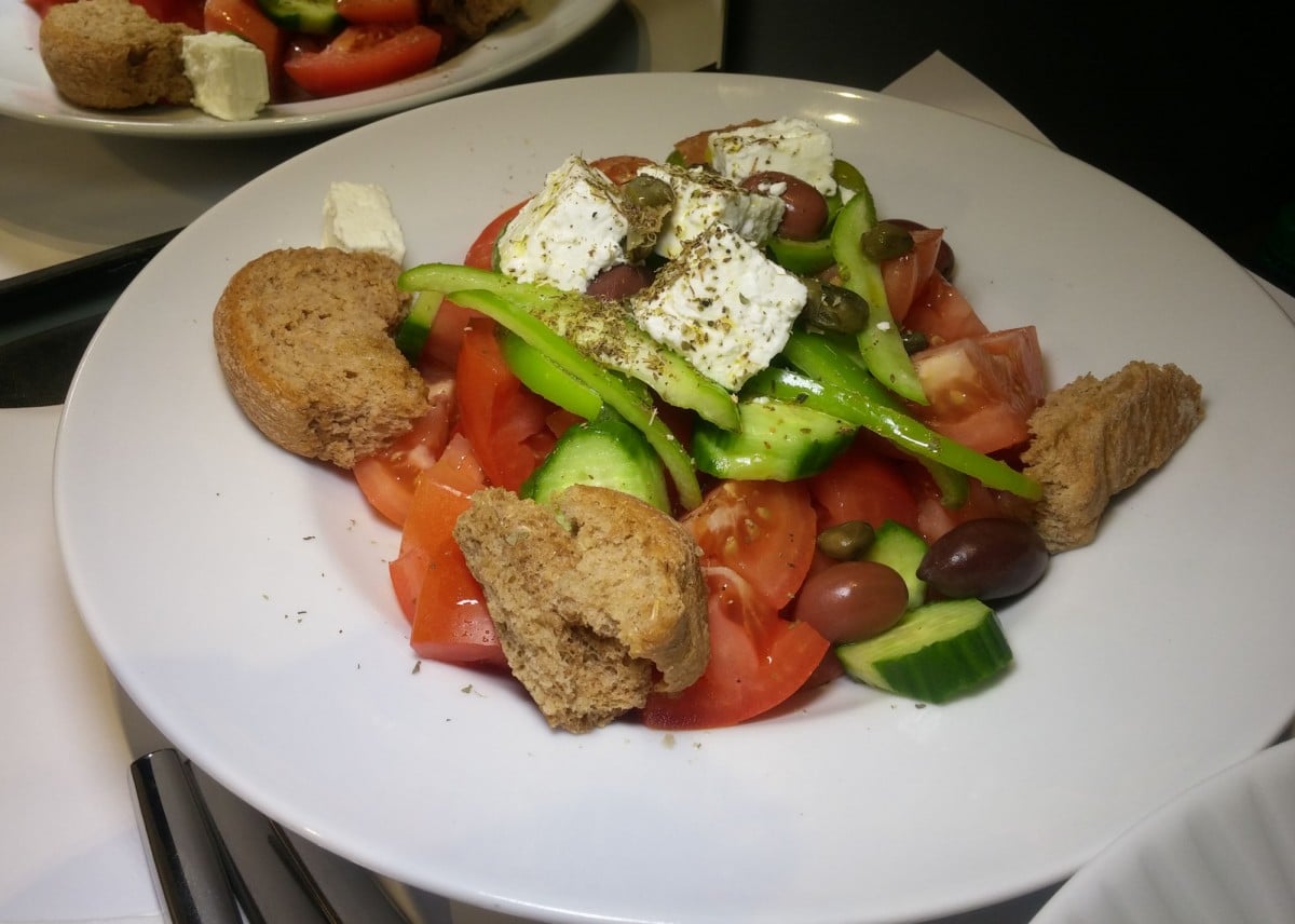Greek Salad - Hotel Olympia