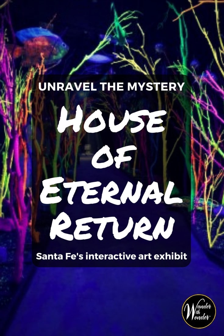 Unravel the mystery of Santa Fe's new interactive visual art exhibit, House of Eternal Return by Meow Wolf, to find out what happened to its occupants. #familytravel #MeowWolf #Art #InteractiveArt #SantaFe #NewMexico #NewMexicoTrue