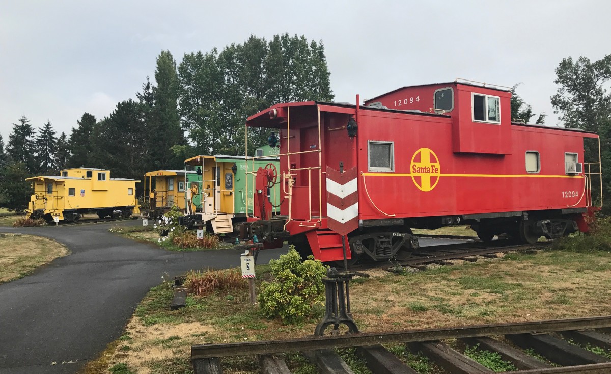 Red Caboose Bed and Breakfast Getaway in Sequim Washington