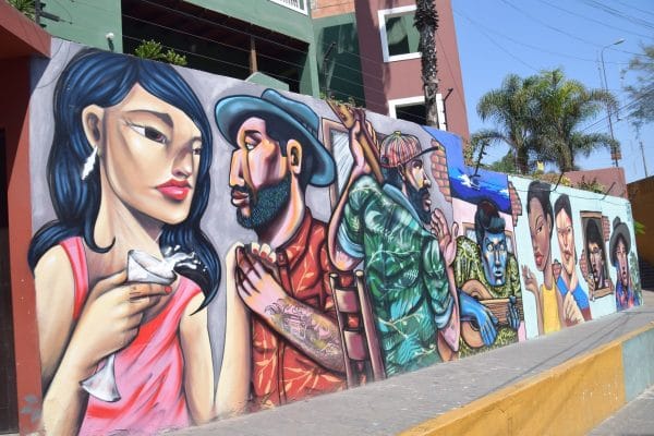 Barranco district street murals