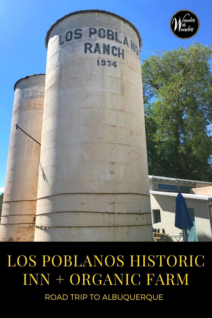 Los Poblanos Historic Inn and Organic Farm features 25 acres of lavender, an organic restaurant with al fresco dining, and a lovely healthy retreat. It's ideal for a Southwest road trip.