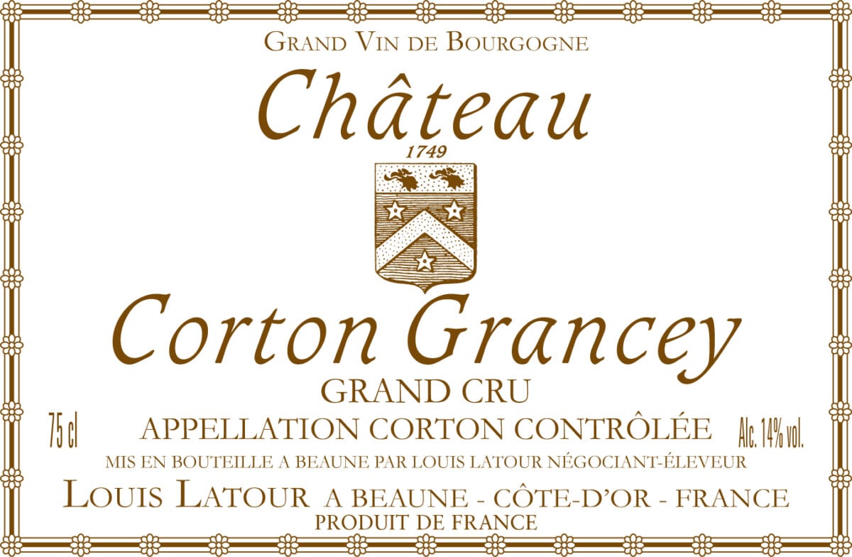 Château Corton Grancey from Louis Latour