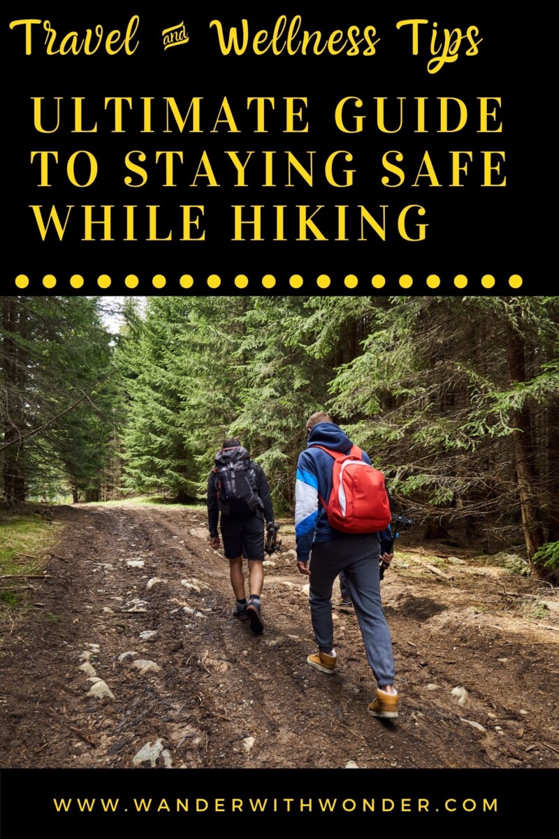 Our ultimate guide to staying safe while hiking so that you can enjoy this great activity while still being prepared for any hazards. Once you take these precautions and have the right hiking equipment you're set. Put on your boots and head out there and explore the world. You never know what you might find!
