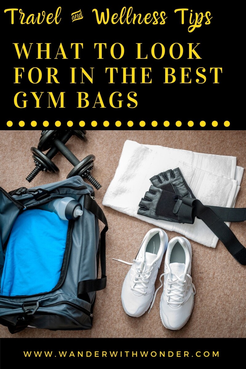 Tips for best gym bags. Think about what you are going to be doing with the gym bag and what specific features would be useful for you and your sport. The most basic gym bag will be sturdy, roomy, light, and allow for multiple pockets for all types of gym necessities. These are a great start for any basic application and can be used in more situations outside the gym.