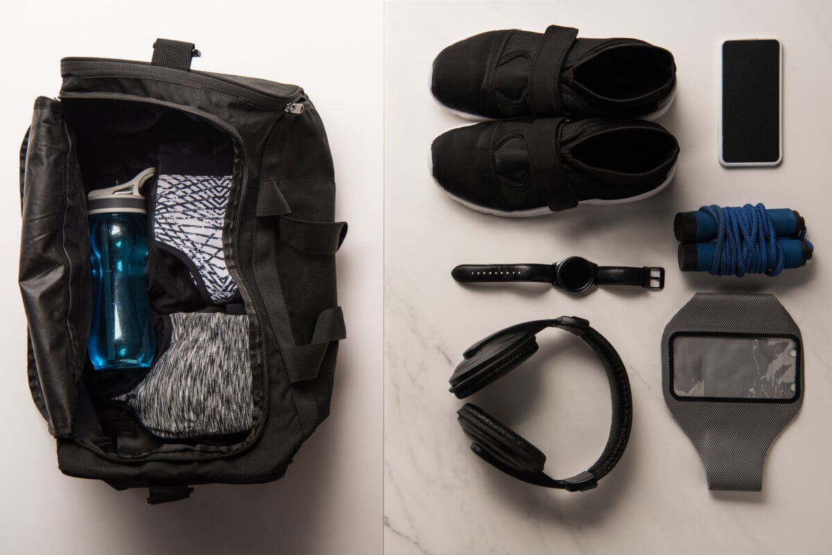 A sports bag and sports equipment. Photo by LightFieldStudios via iStock by Getty Images