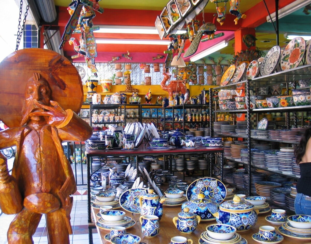 Mexican Pottery Shop