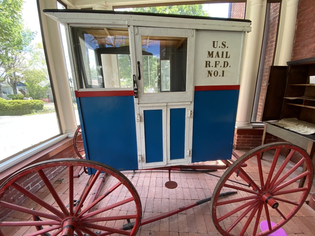 old mail carriage Lewisburg West Virginia