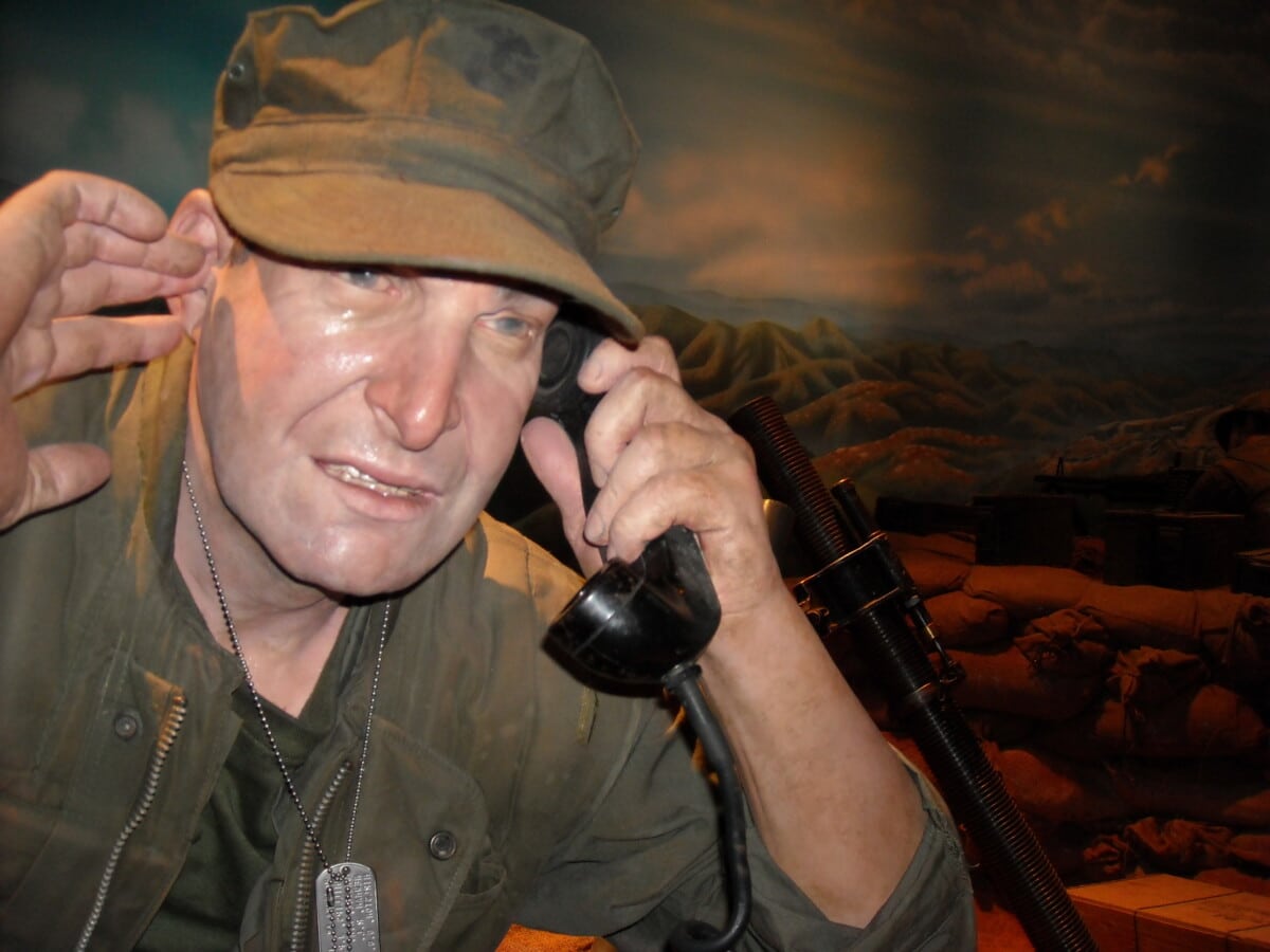 Lifelike images at the National Museum of the Marine Corps