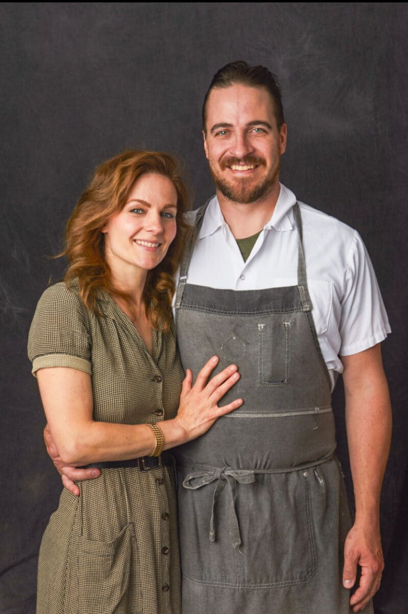 Chef Andy Schumacher and wife Carrie, Cobble Hill restaurant