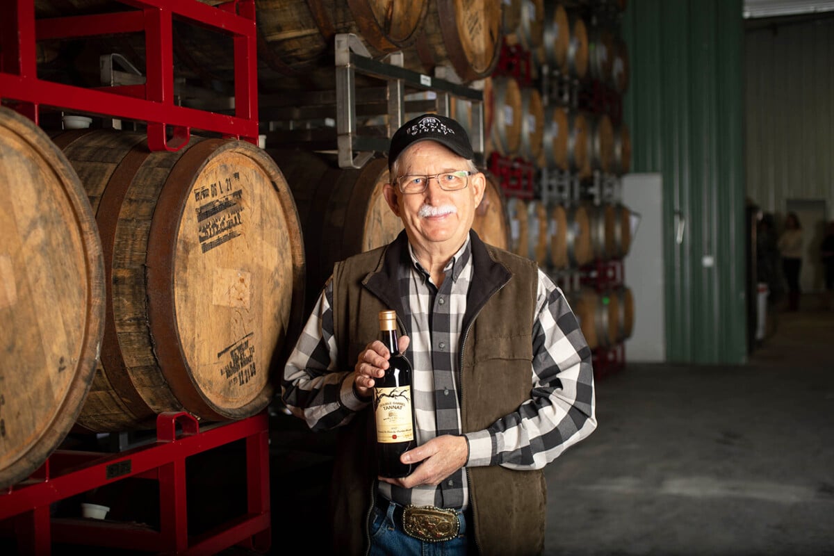 Bending Branch Winery owner Bob Young © Bending Branch Winery
