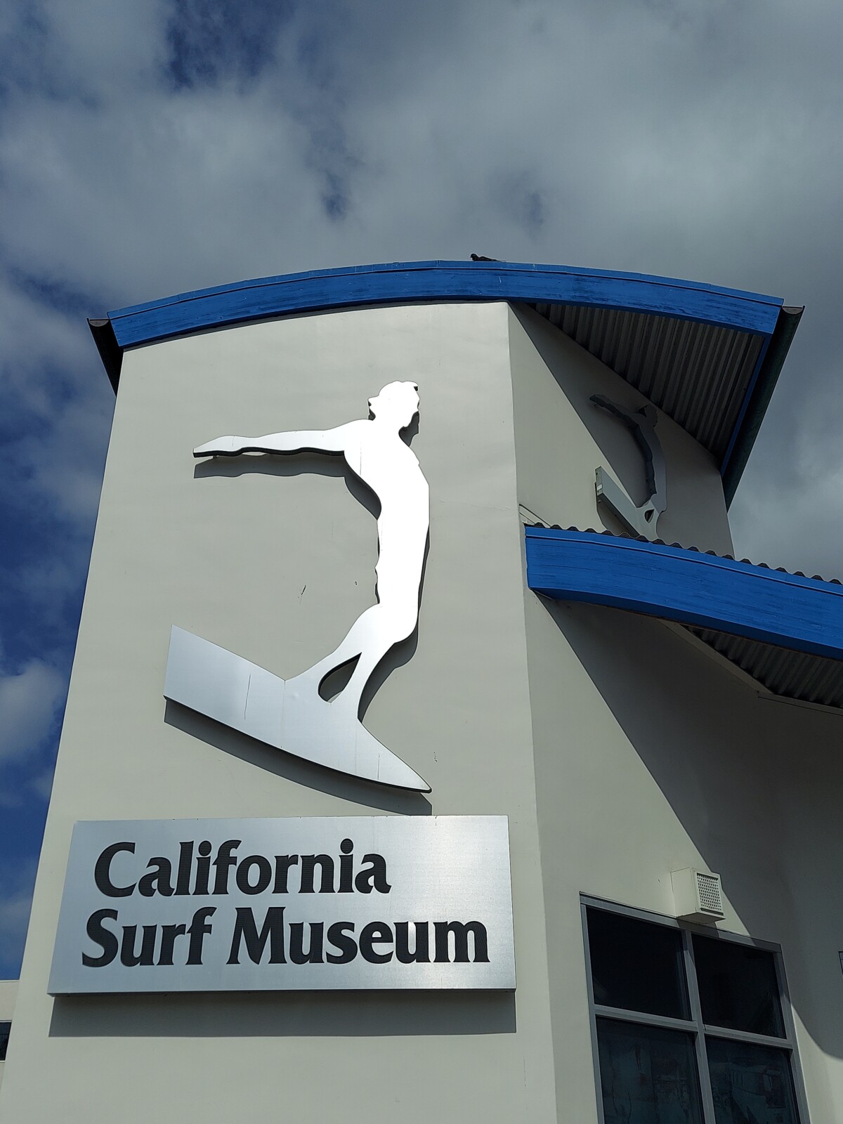 Sign at the top of Oceanside Surf Museum
