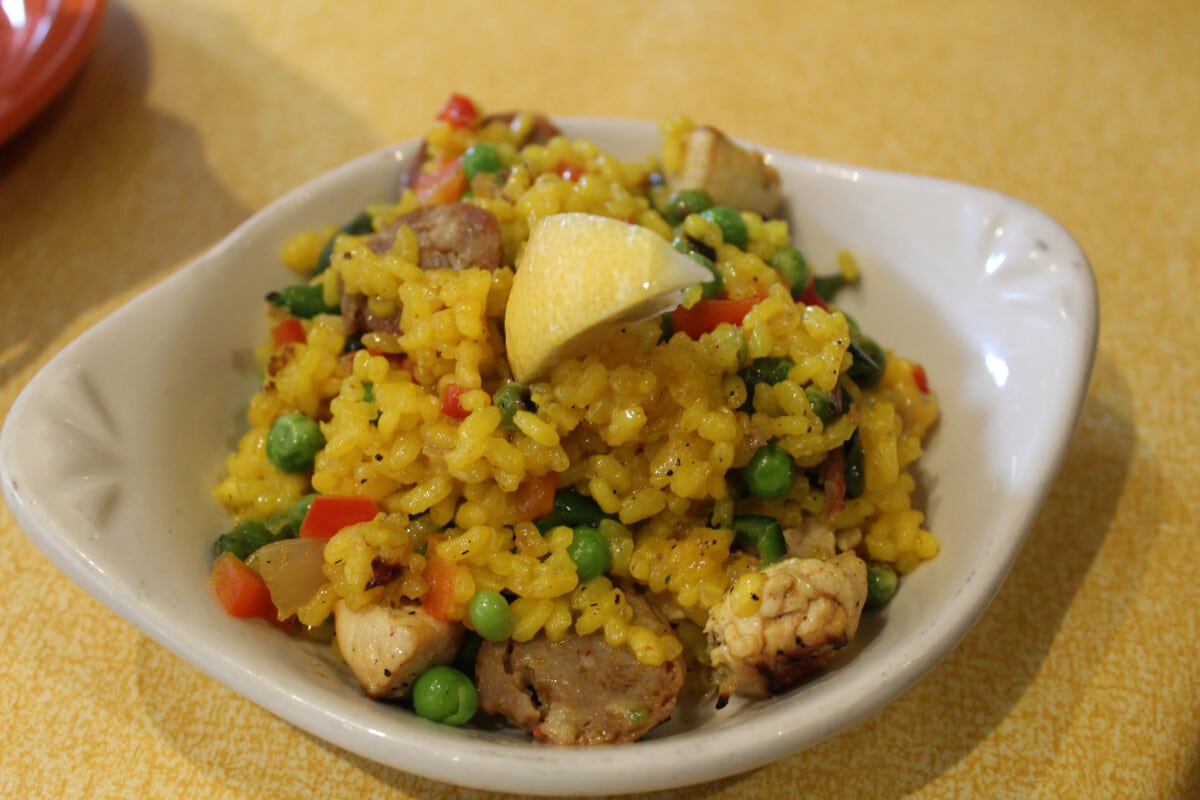 Paella at Isabella's is another fabulous dish at a Maryland ethnic restaurant.