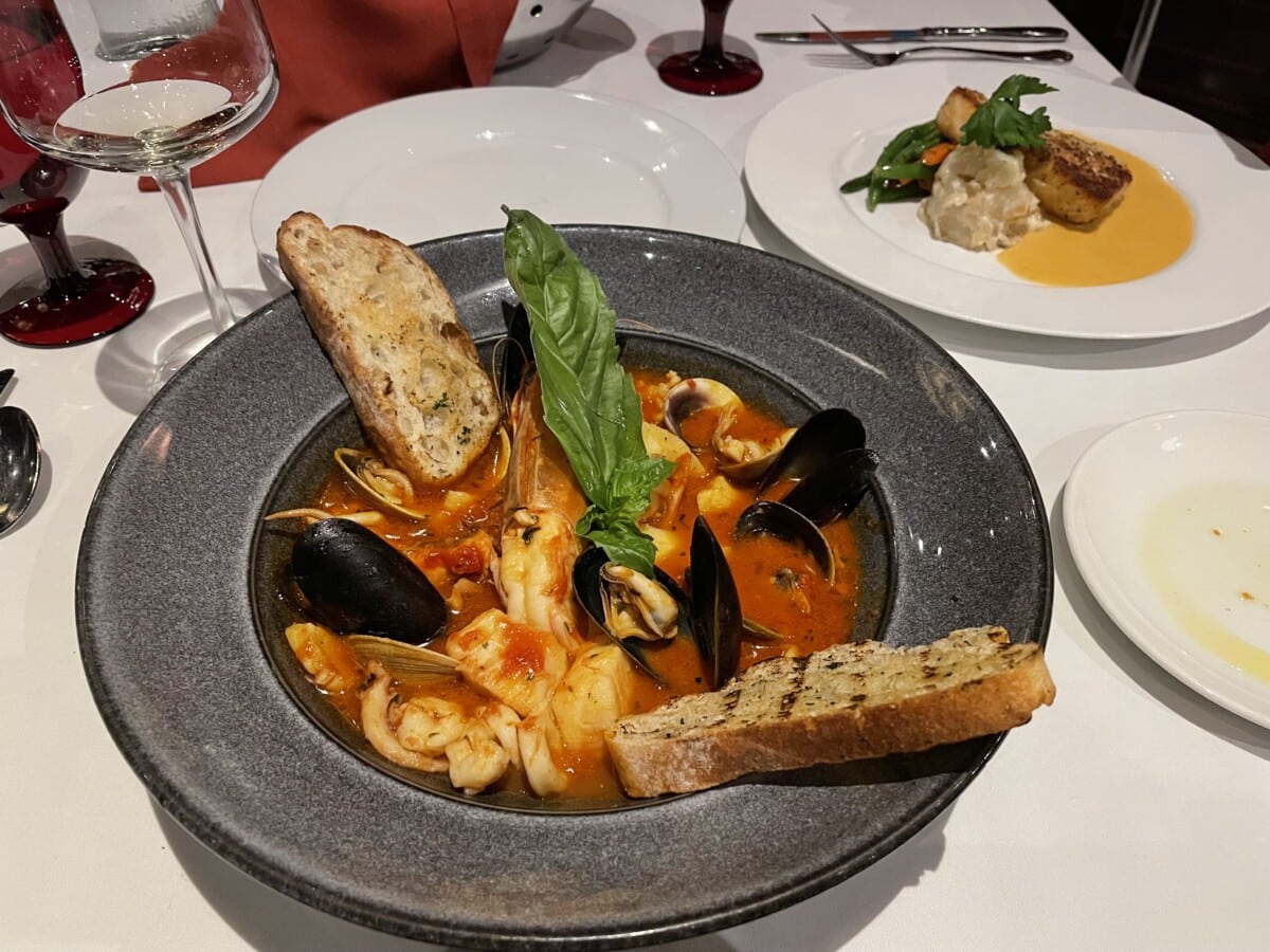 The cioppino Alla Genovese is one of my favorite dishes at Osteria 177.