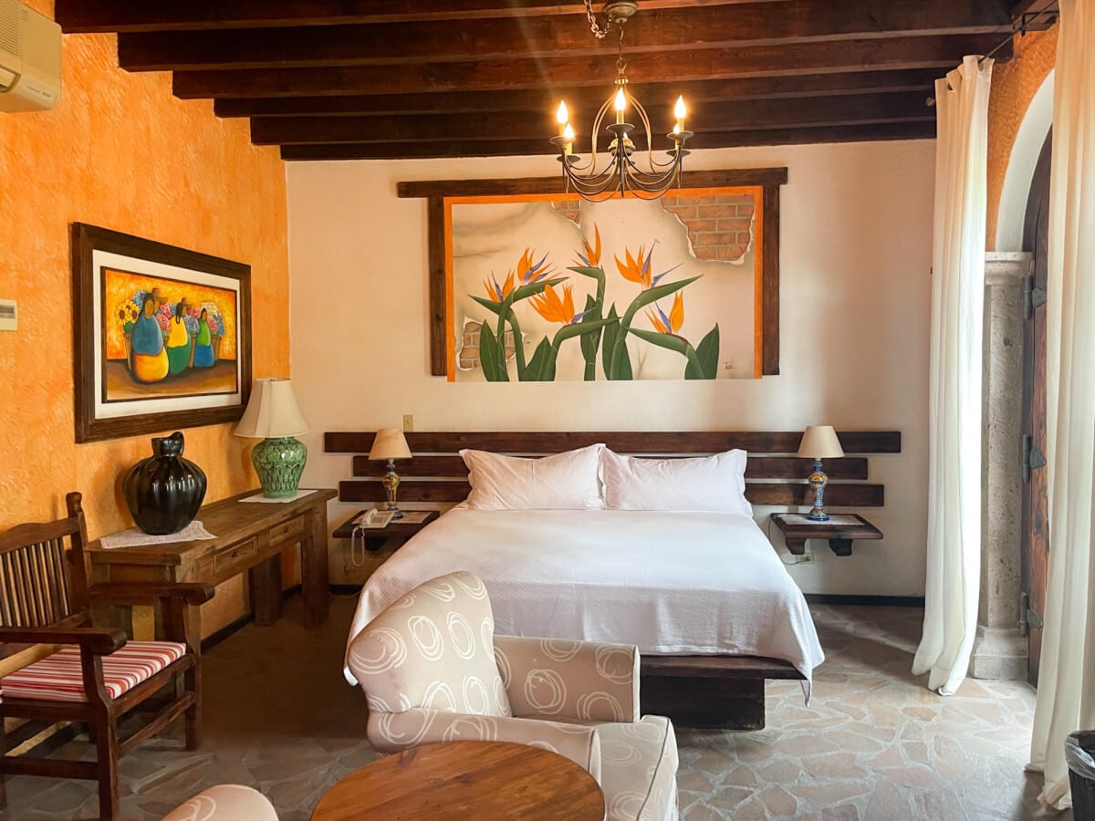 Suite at the Hotel Posada de las Flores. Loreto Mexico
