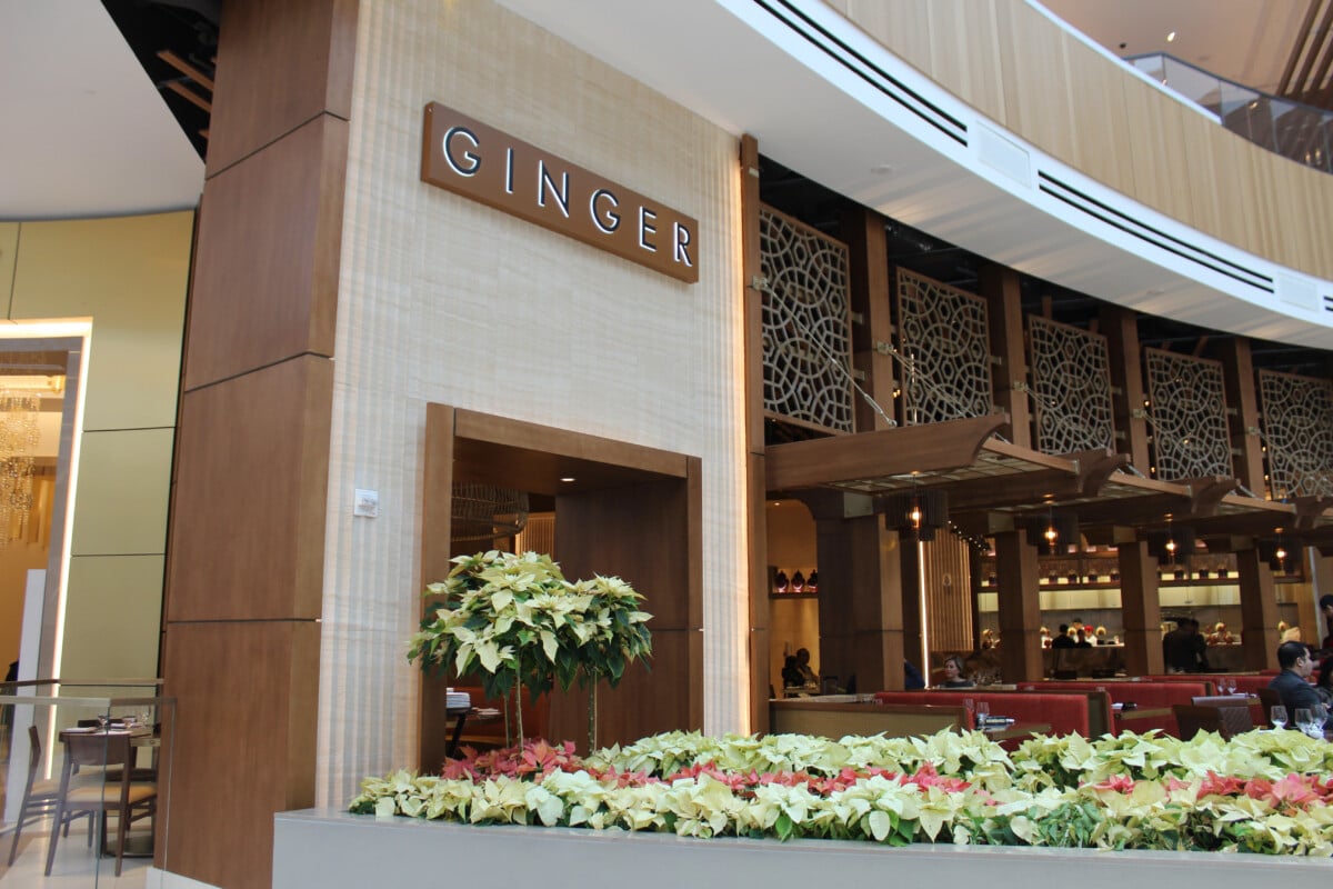 Ginger is inside the MGM Grand Harbor.