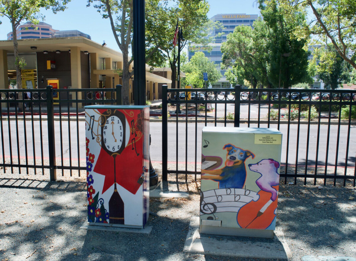 Concord Utility Box Project, part of the art in Concord.