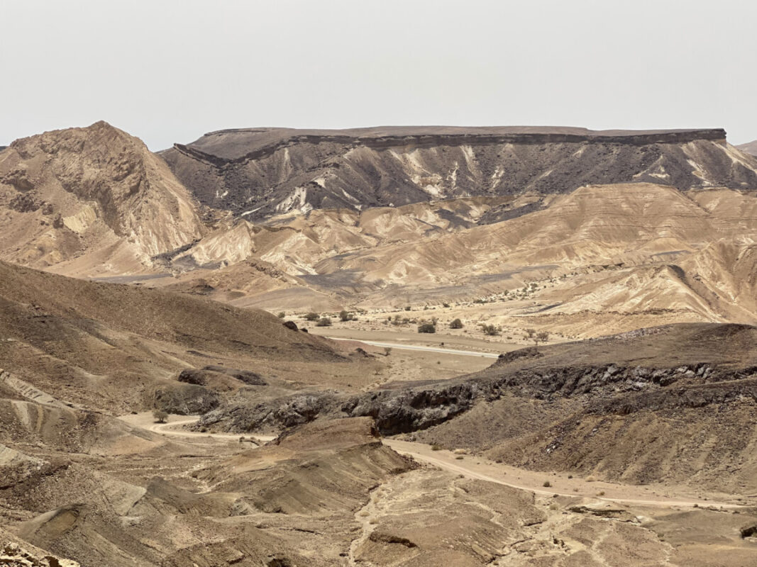 Unwind at the Beresheet by taking a jeep tour inside Makhtesh Ramon