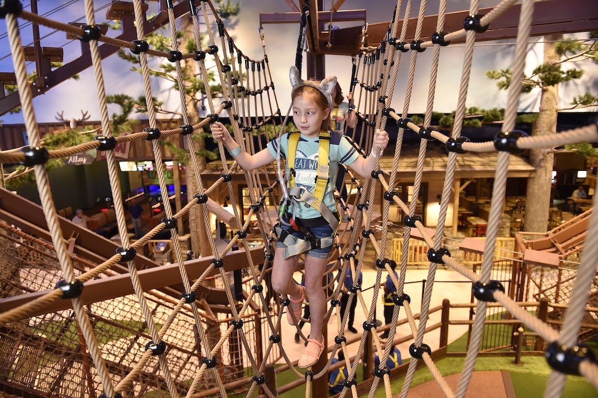 Howlers Peek Ropes Course at the Great Wolf Lodge in Arizona