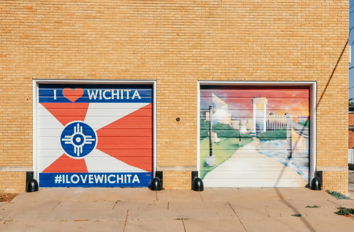 Wichita, KS murals.