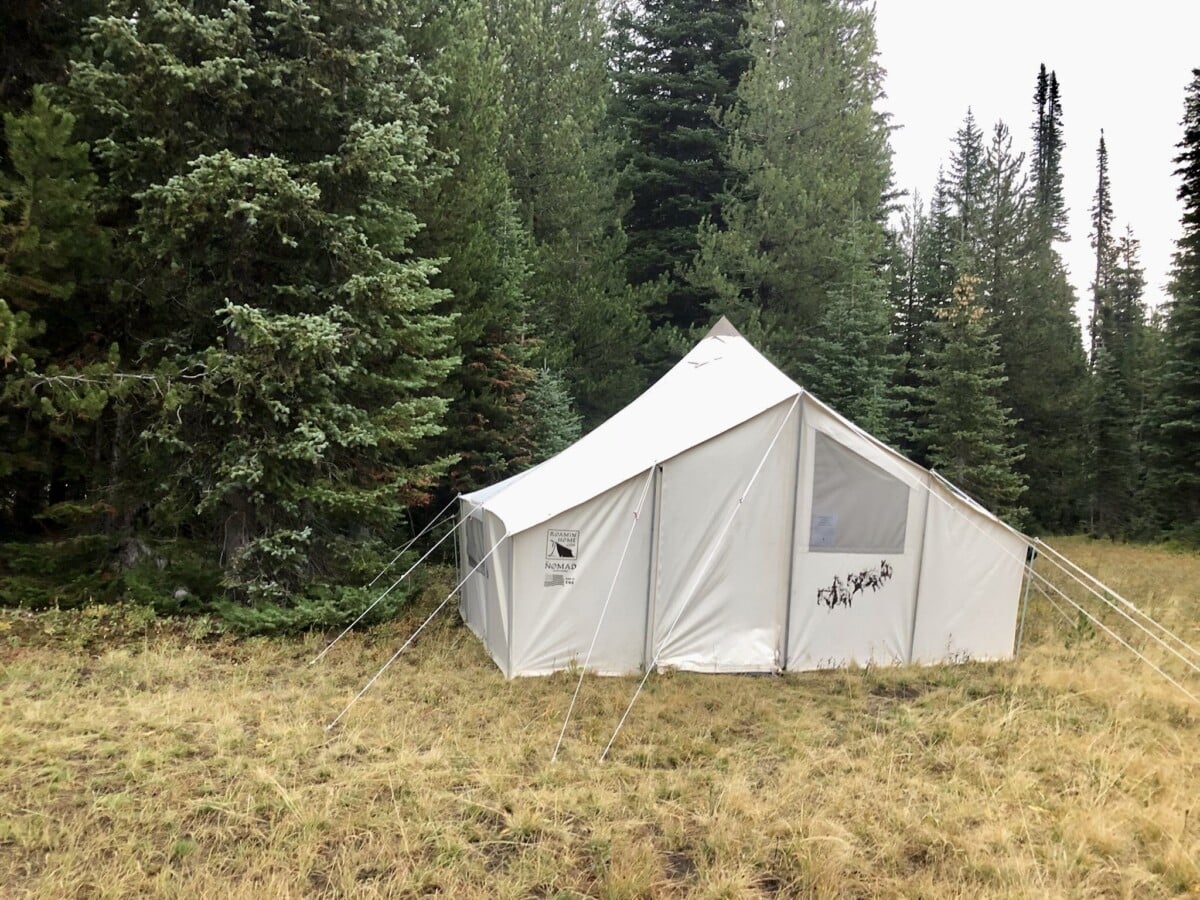 Glamping in Oregon tent mahal
