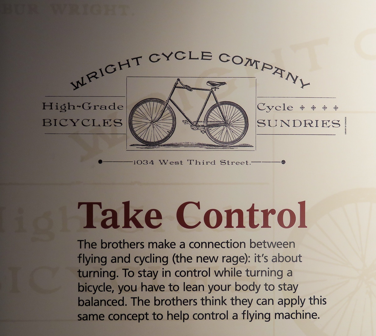 Wright Cycle Company.