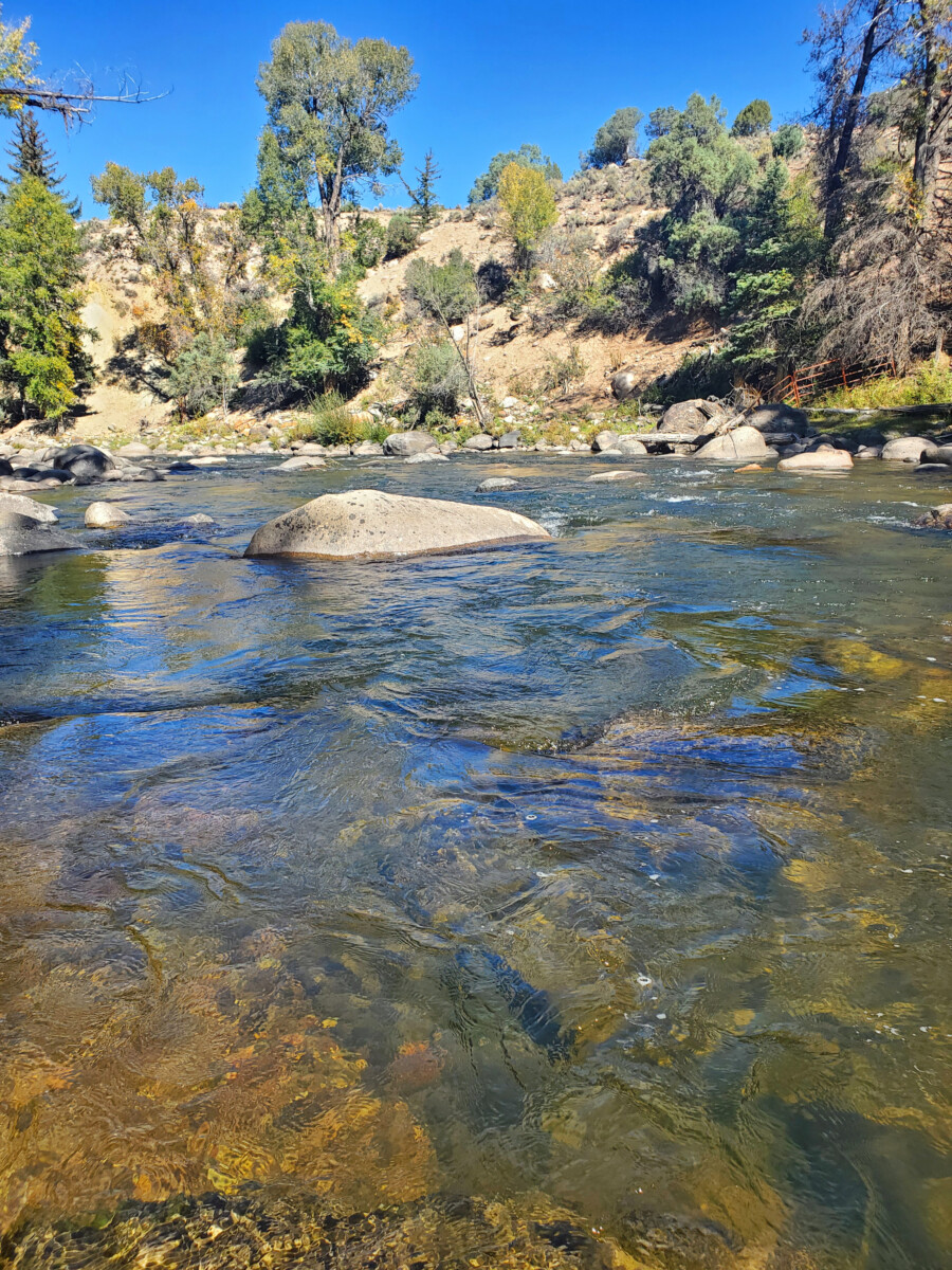 The Eagle River Preserve is a popular fishing spot in the Vail Valley.
