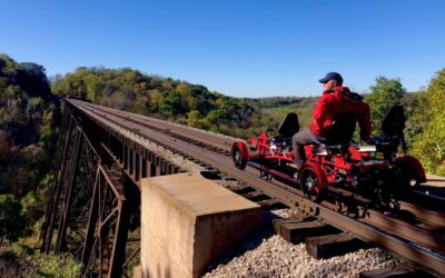 All Aboard Railbikes: Exploring Iowa’s Scenic Valley Trail