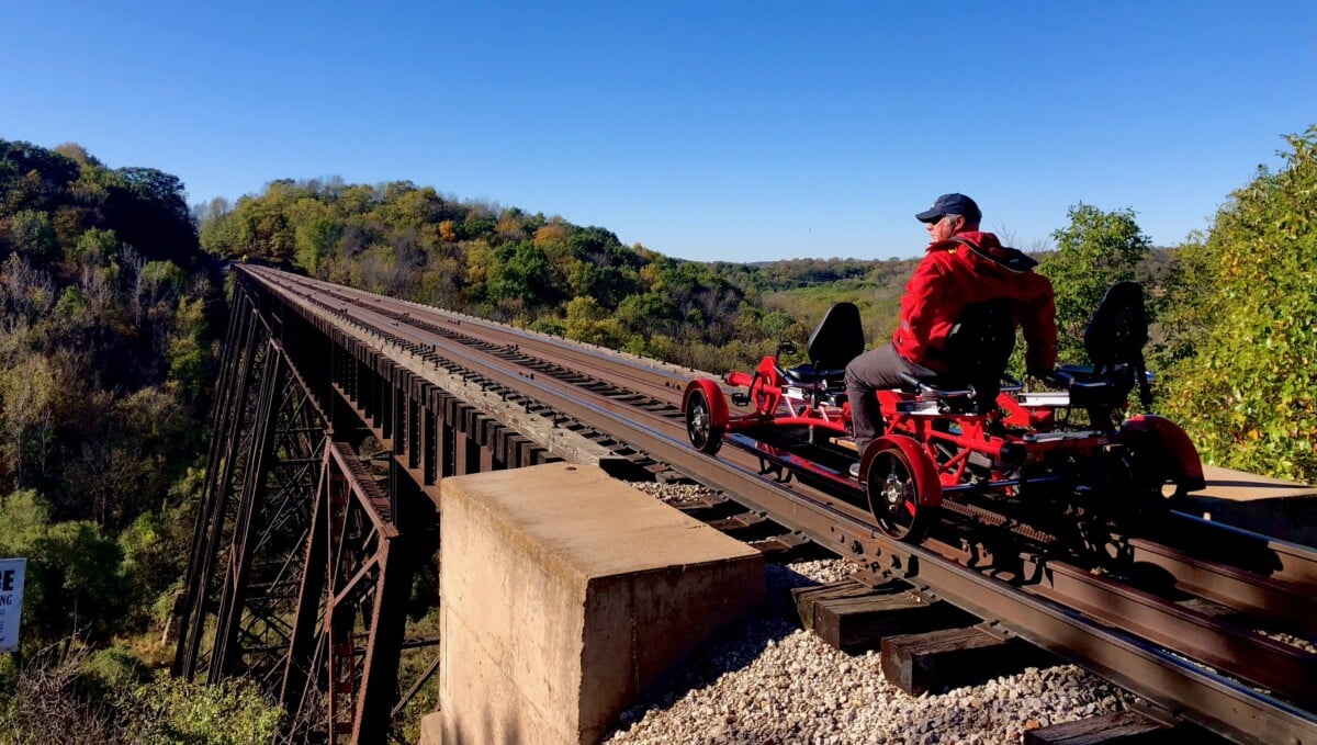 Rail Explorers - Boone Pic 1 - Photo courtesy of Rail Explorers USA