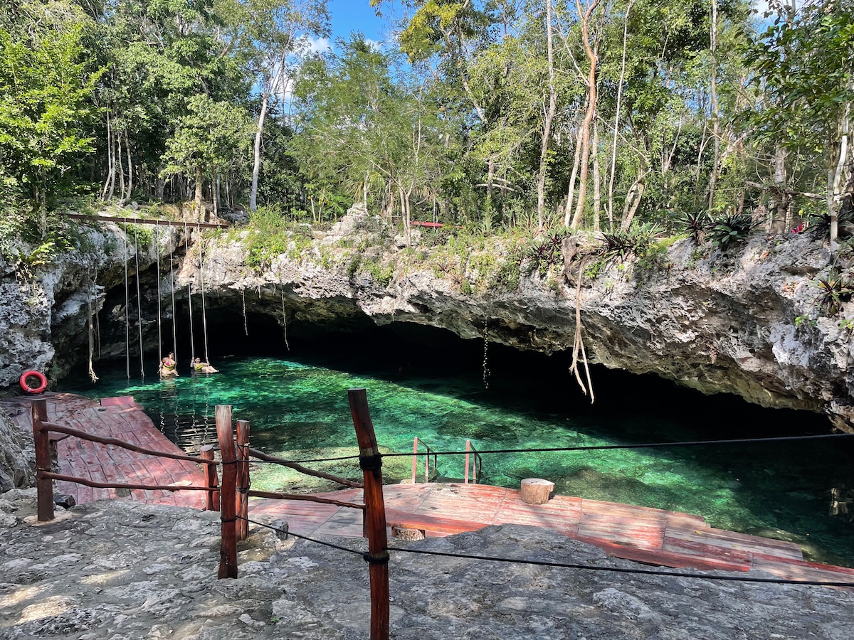 Mirosol Cenote near Tulum.
