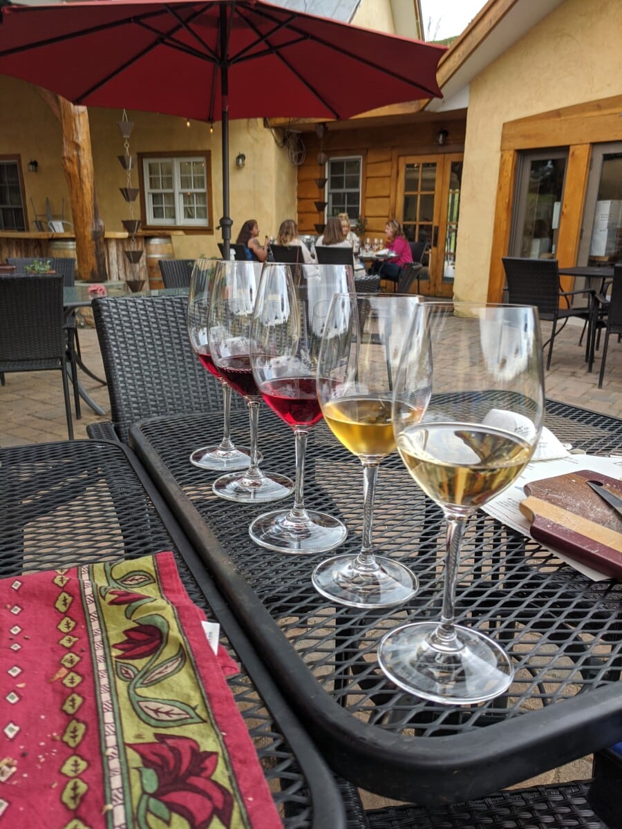 Take a break when you visit Maryland and order a gorgeous wine flight at Black Ankle.