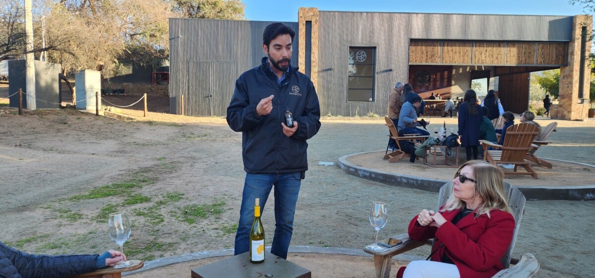 Casa Magnoni provides fabululous wine in Valle de Guadalupe.