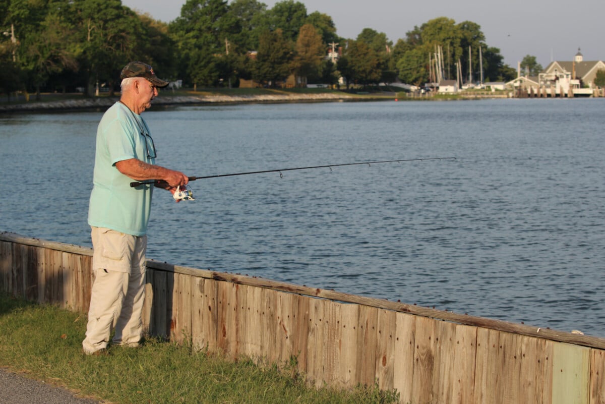 Be sure to go fishing when you visit Maryland.