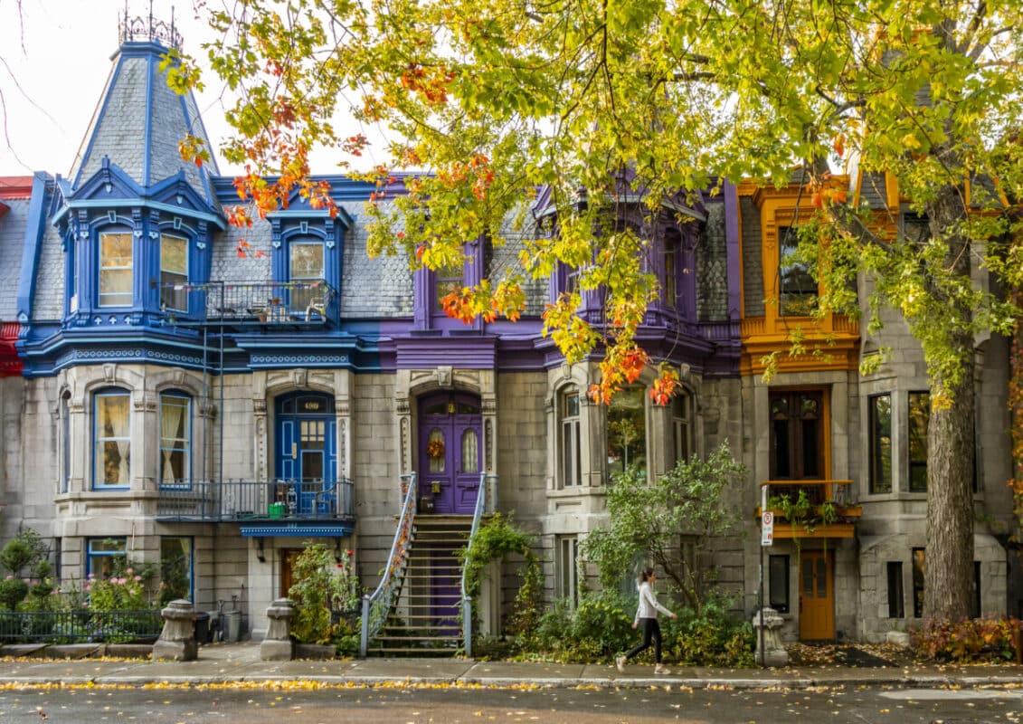 Ultimate Guide to Montreal colorful buildings