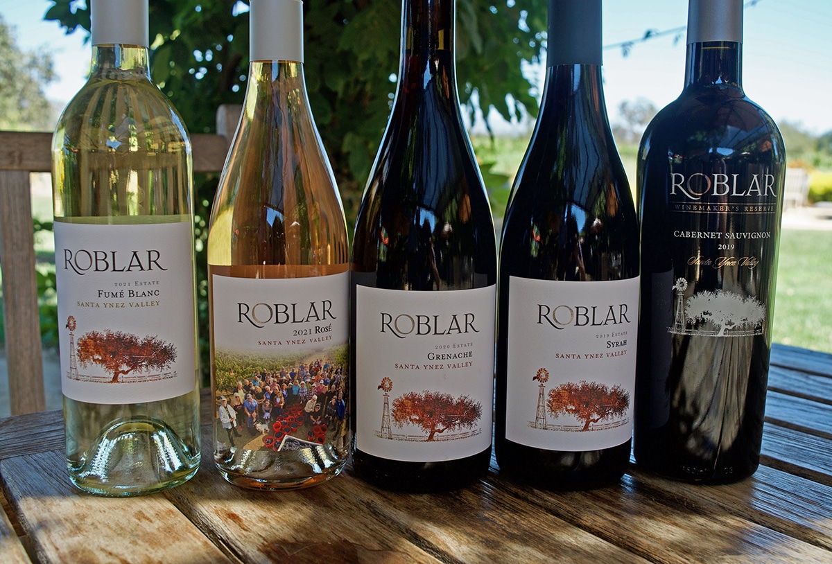 Roblar Winery and Vineyards Wine.