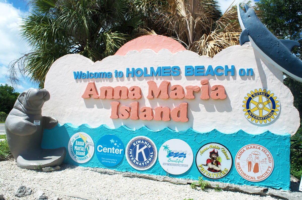 Welcome to Holmes Beach Anna Maria Island.